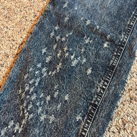 BDG High-Rise Baggy Light Blue Jeans - Picture 2 of 6